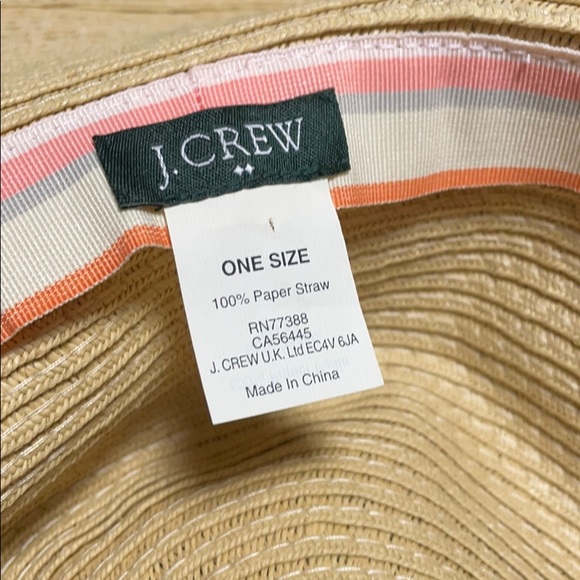 J Crew Women’s Beach Hat - Picture 3 of 4